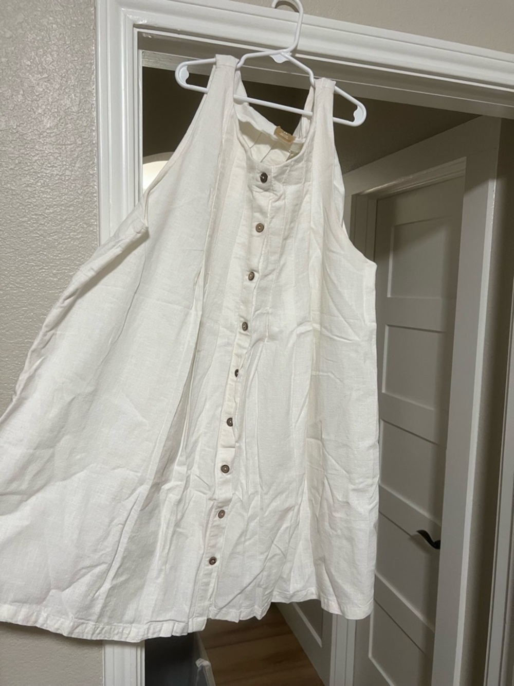 Free People Linen Mini Dress from line Free-est size L